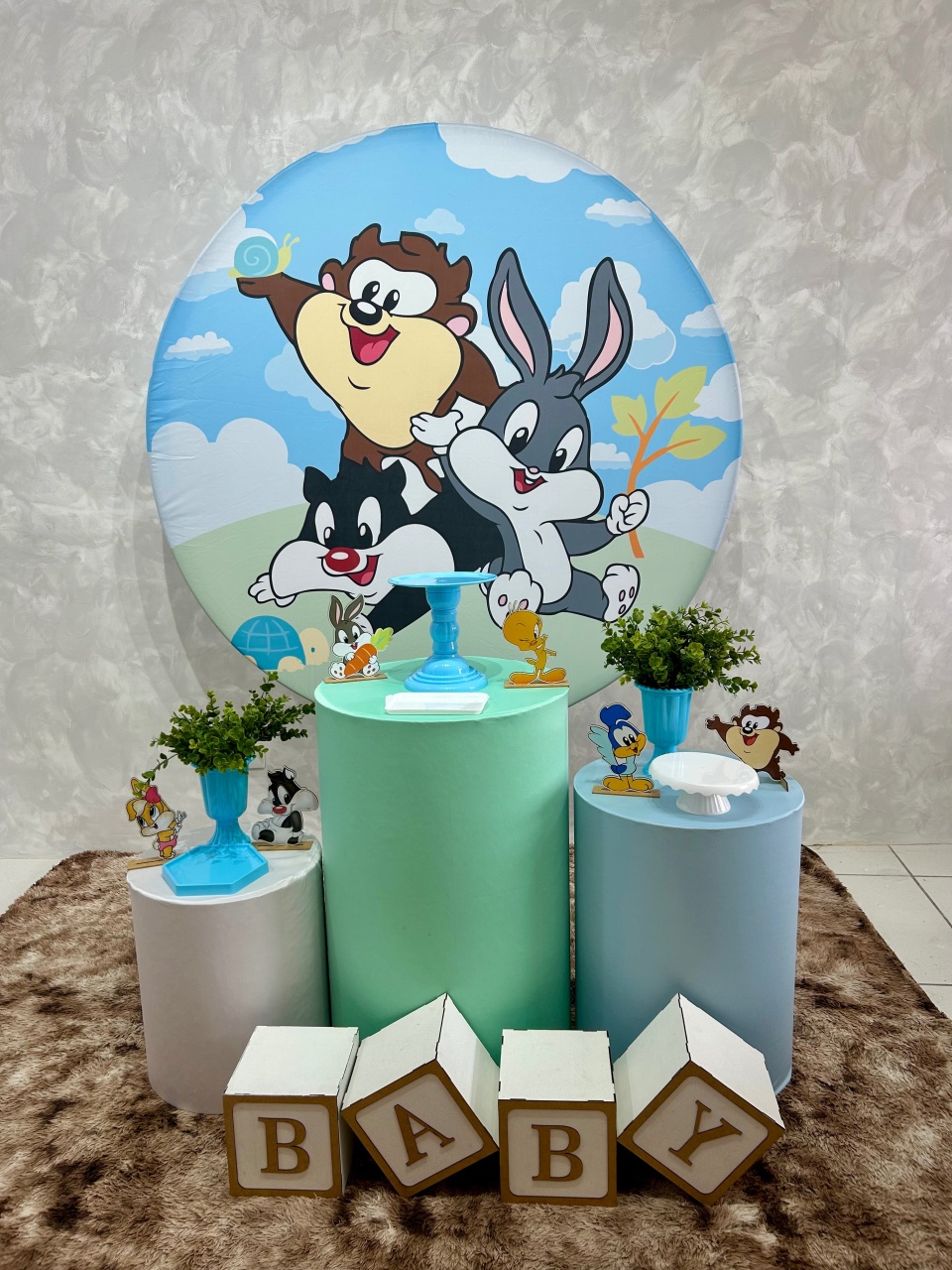Cha de Bebe Baby Looney Tunes - Sonho de Festa
