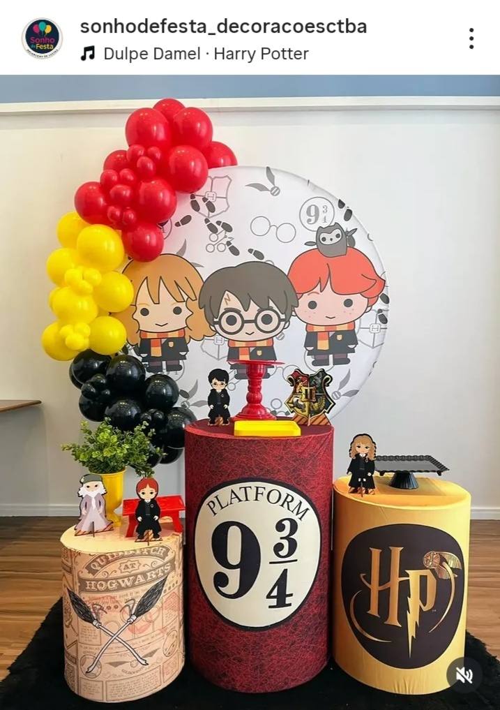 Kit Encanto Harry Potter - Sonho de Festa