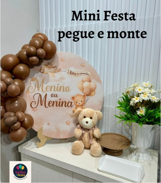 Mini Festa Cha Revelação  - Sonho de Festa