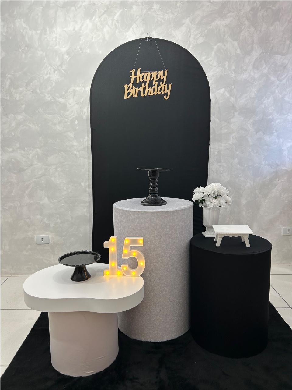 Kit Allblack 15 Anos - Sonho de Festa