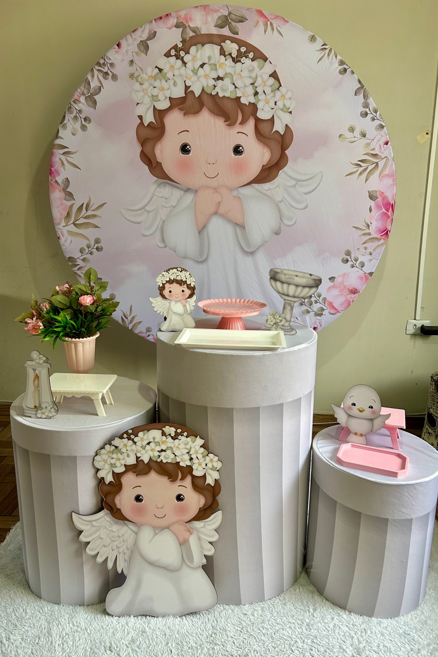Kit  Batizado Menina  - Sonho de Festa