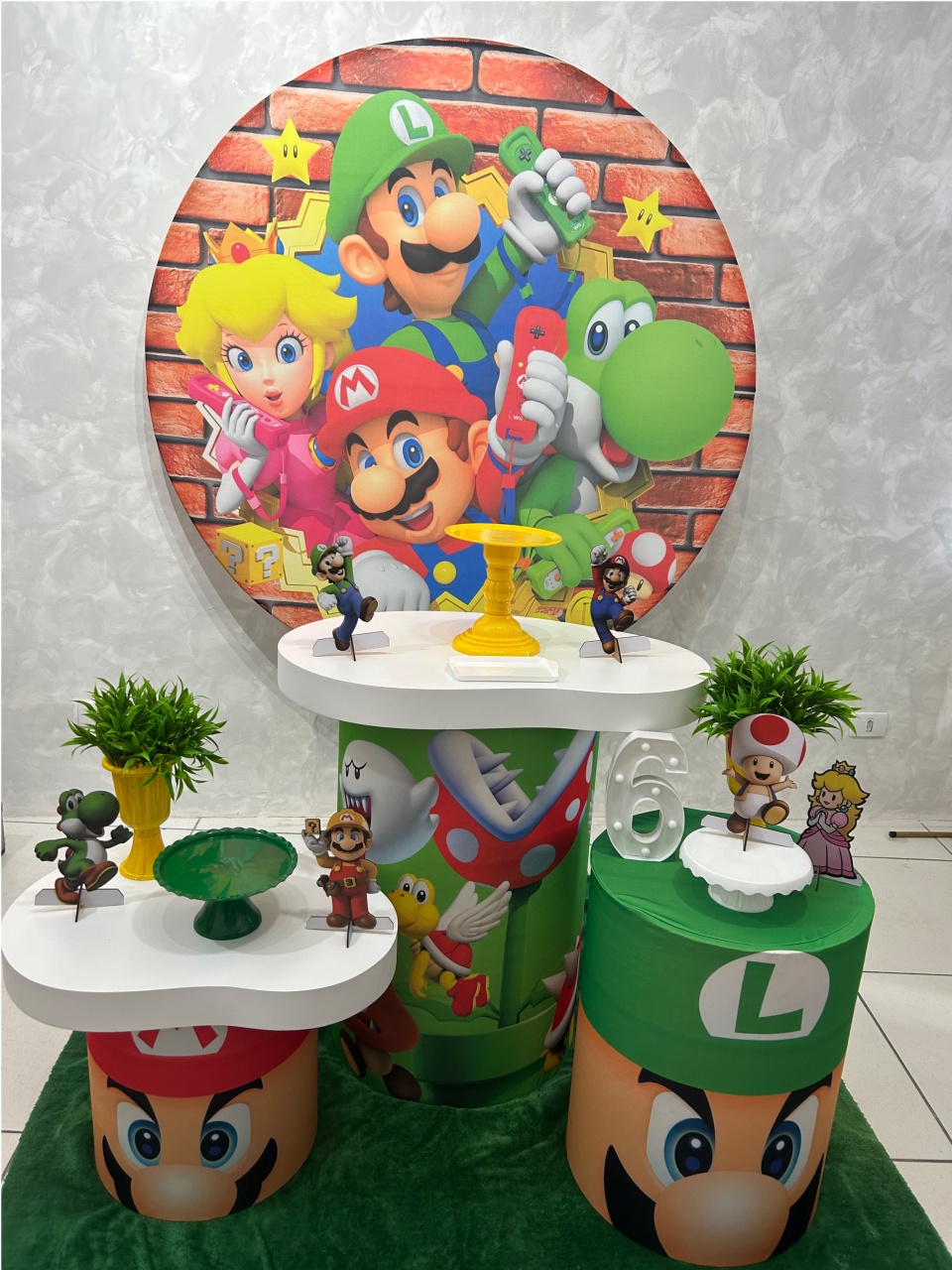 Kit Organico Super Mario - Sonho de Festa