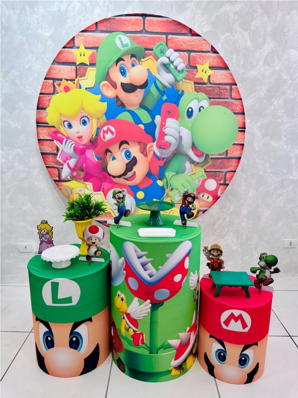 Kit Encanto Super Mario - Sonho de Festa