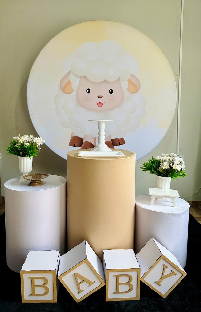Kit Chá de Bebê Ovelha  - Sonho de Festa