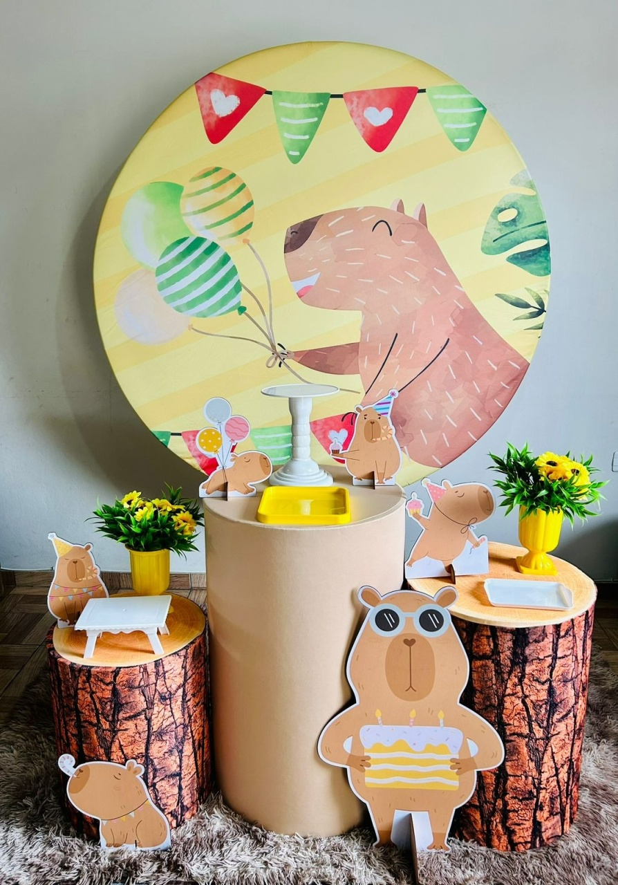 Kit Encanto Capivara - Sonho de Festa
