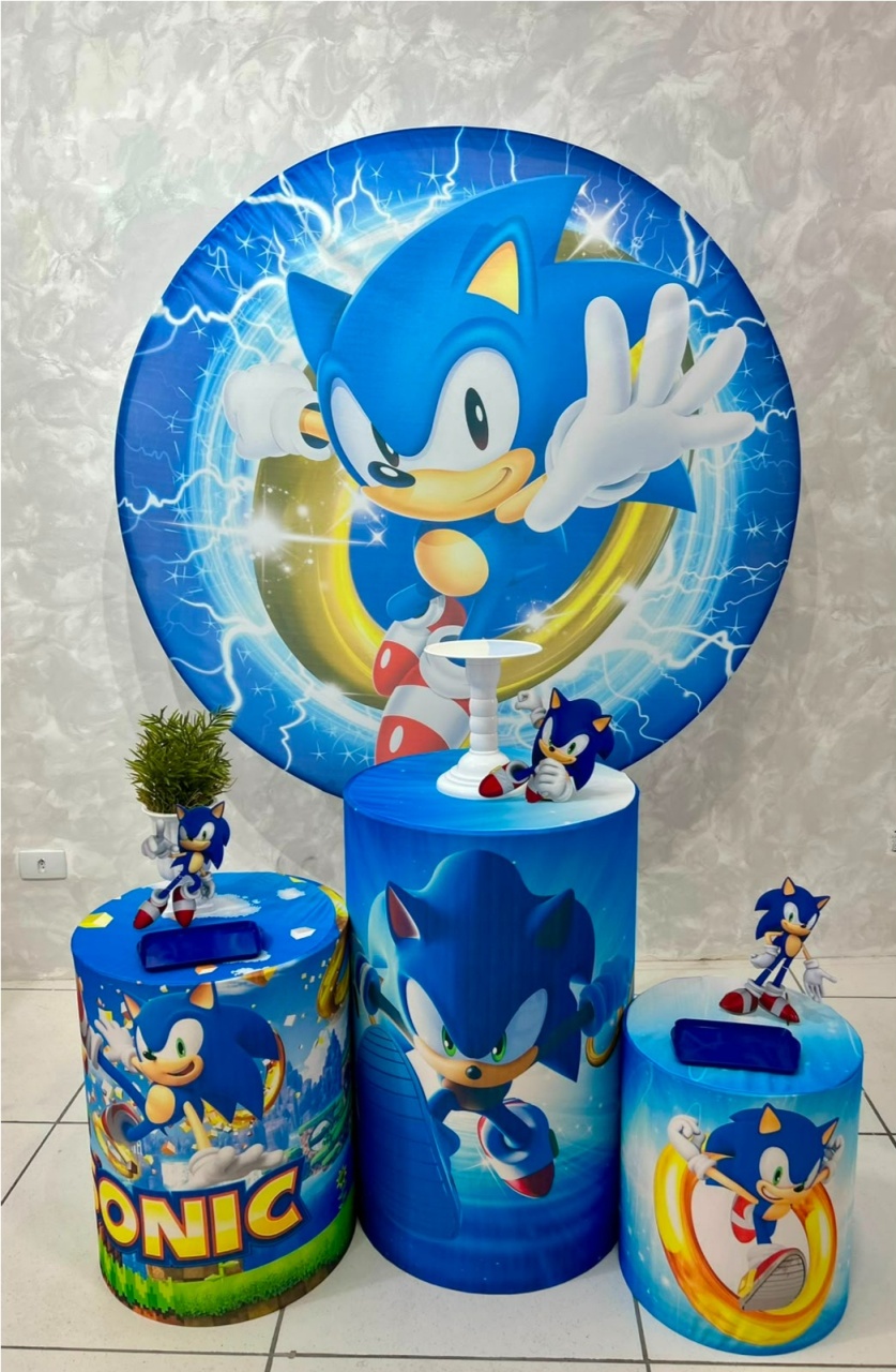 Kit Encanto Sonic  - Sonho de Festa