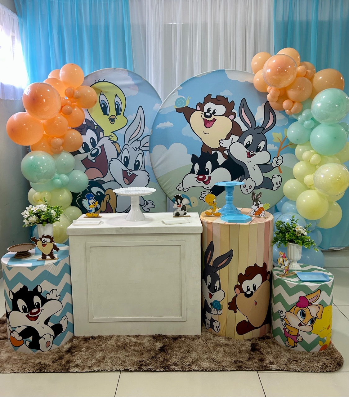 Kit Harmonia Baby Looney Tunes - Sonho de Festa
