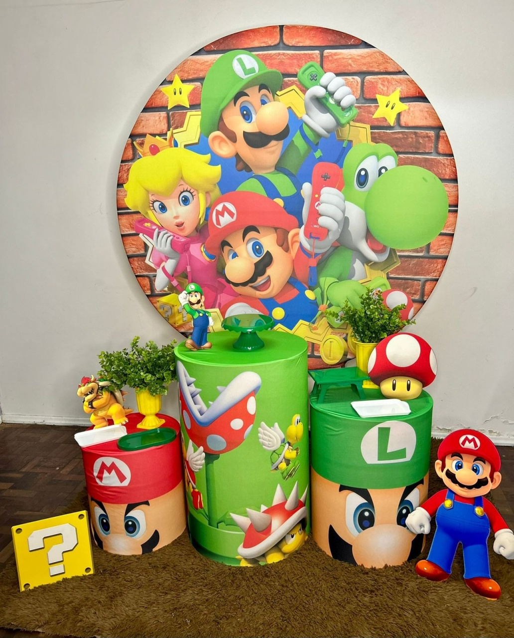 Kit Encanto Super Mario - Sonho de Festa