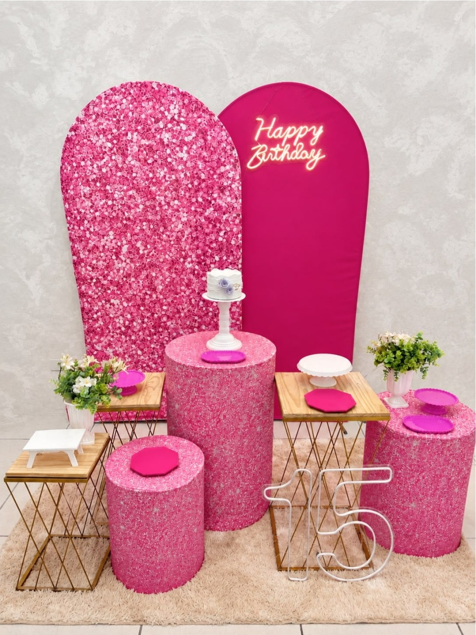 15 Anos Rosa Pegue E Monte - Sonho de Festa