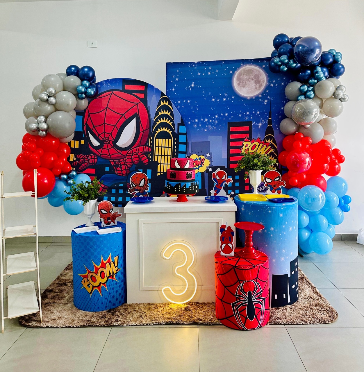 Kit Luxo Homem Aranha Baby - Sonho de Festa