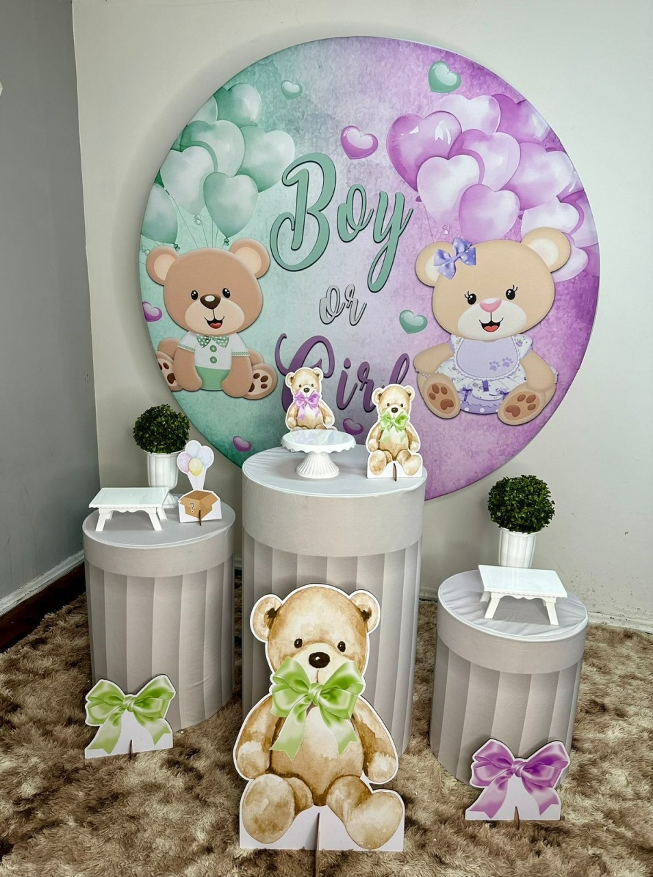 Kit Encanto Chá Revelação - Sonho de Festa