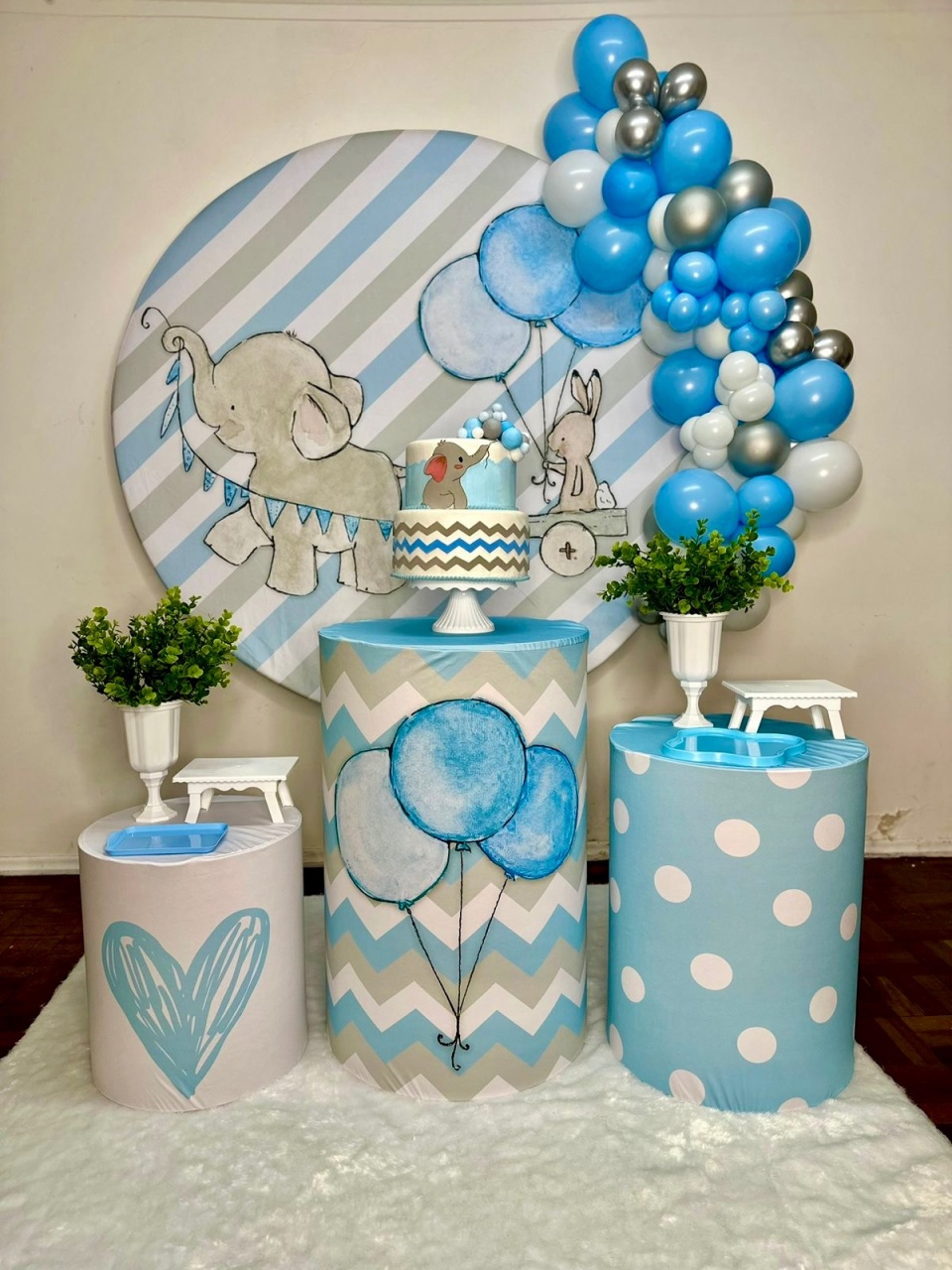Kit Chá de Bebe Elefante  - Sonho de Festa