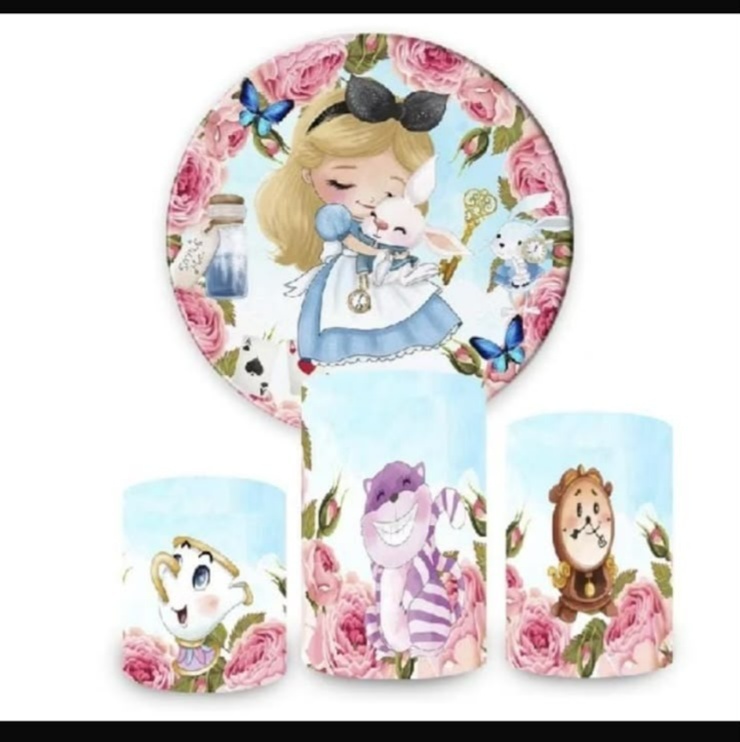 Kit Encanto Alice No Pais das Maravilhas - Sonho de Festa