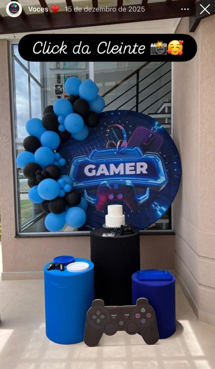 Gamer Kit Luxo - Sonho de Festa