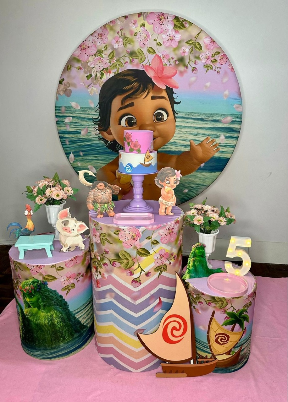 Kit Encanto Moana Baby - Sonho de Festa