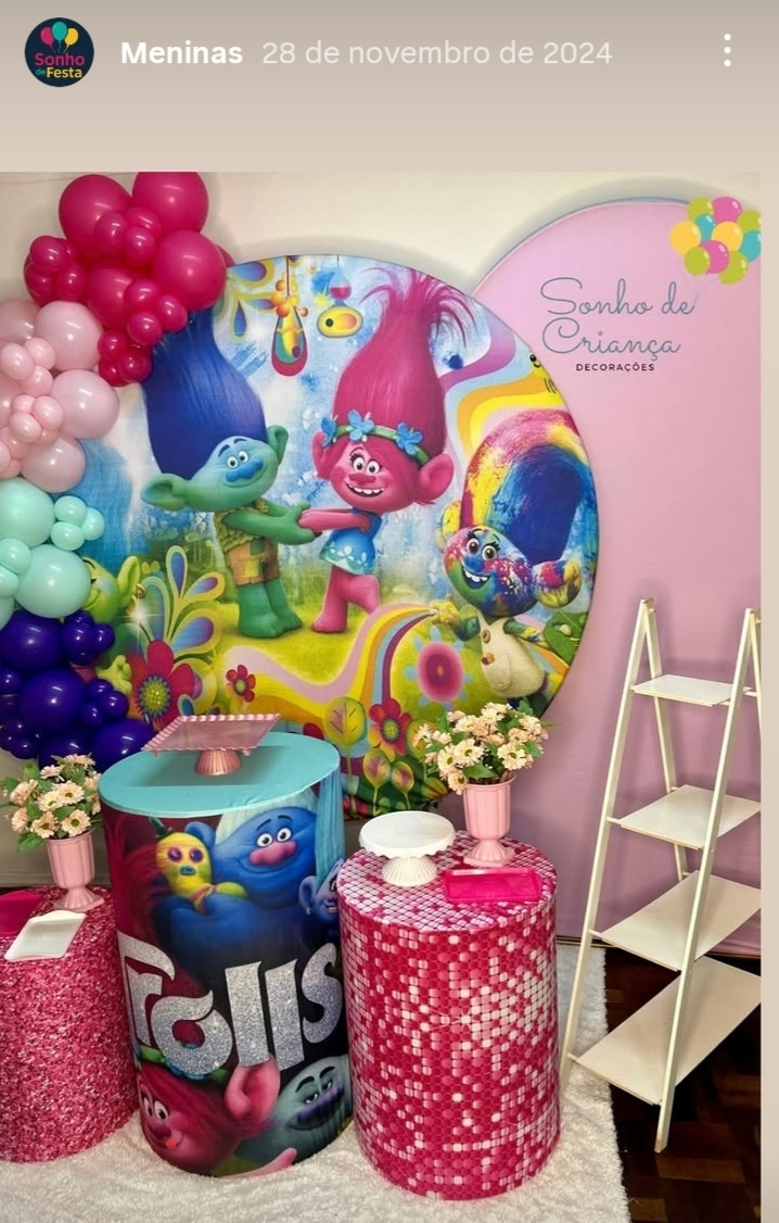 Kit Trolls - Sonho de Festa