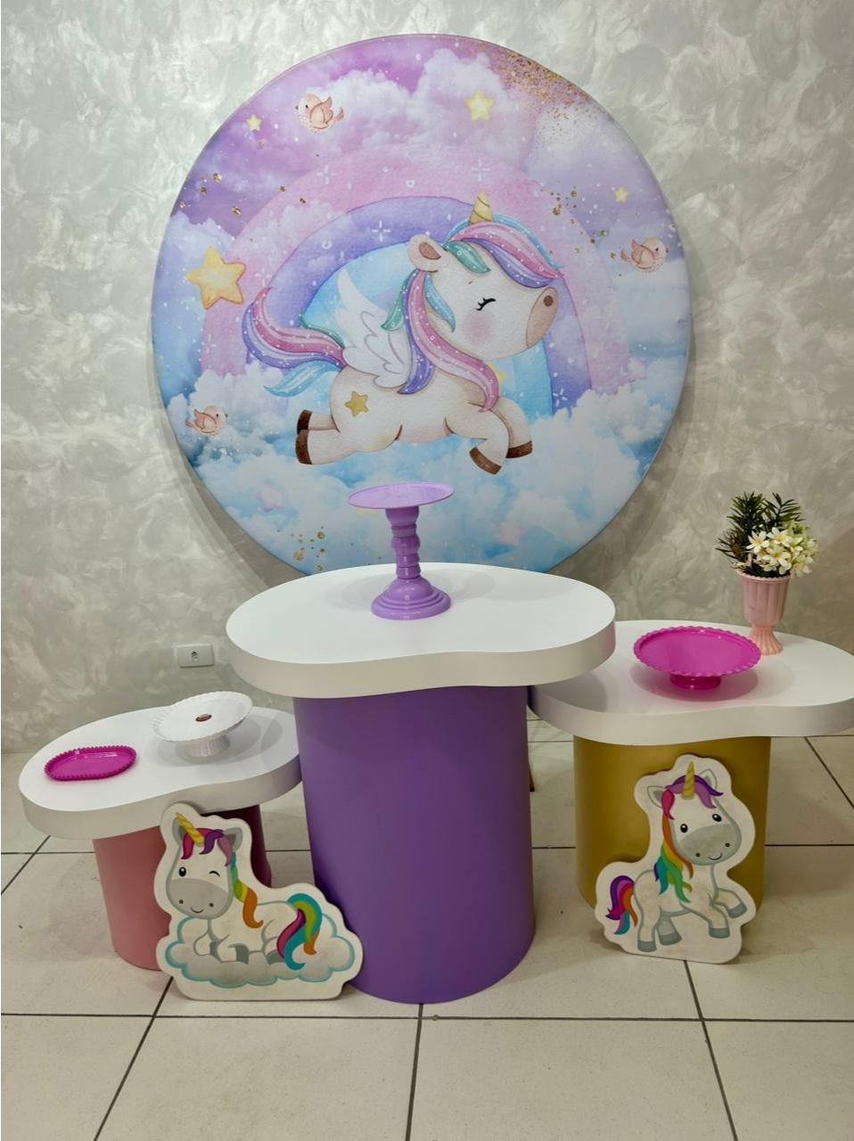 Kit Organico Unicornio - Sonho de Festa