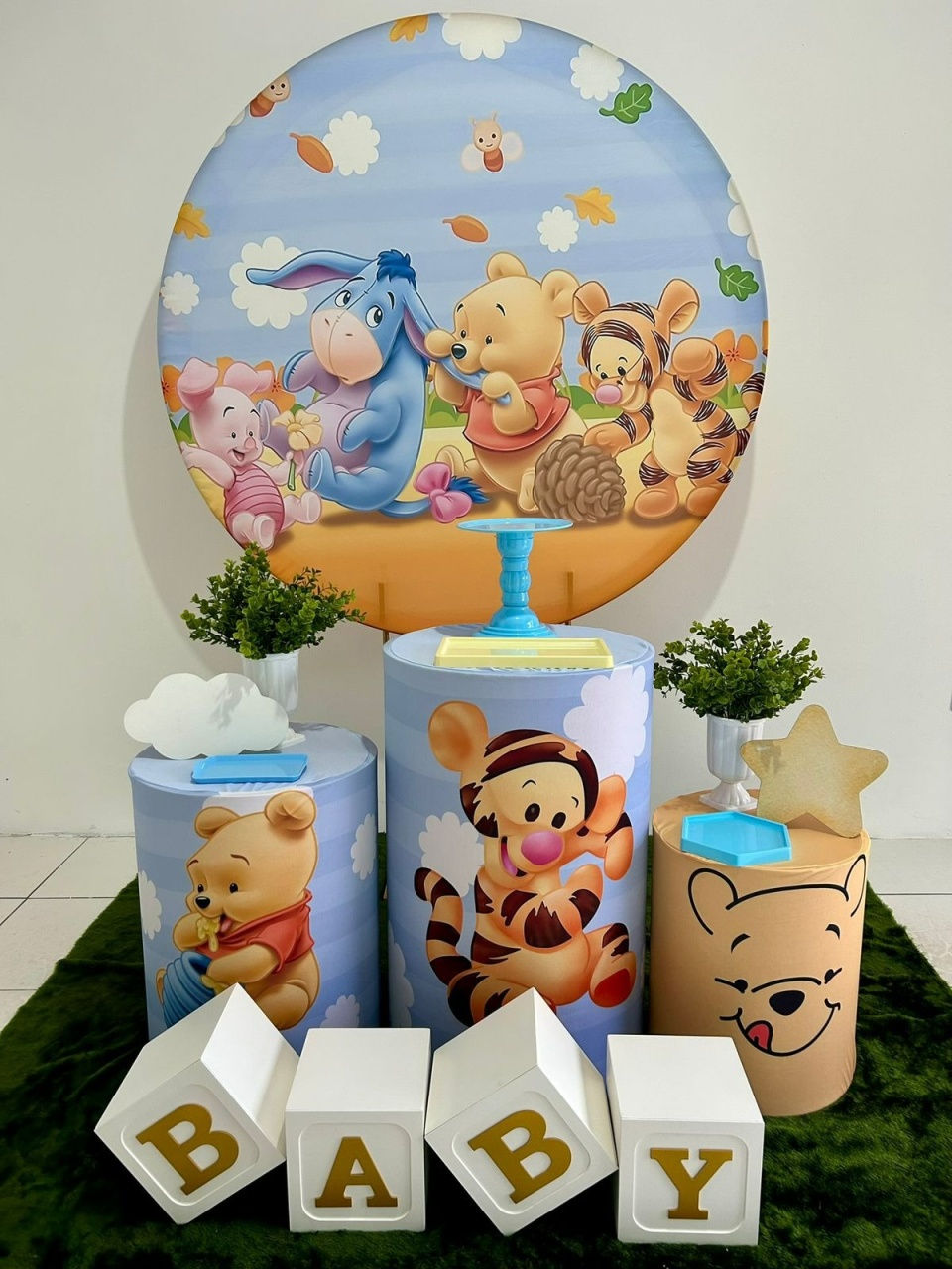 Cha de Bebe Urso Poh  - Sonho de Festa