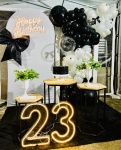 Laço Preto Decoração Montada  - imagem 1