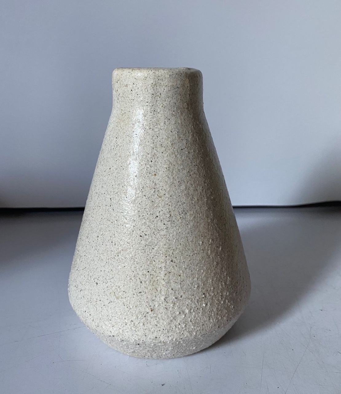 Vaso Cone Concreto Br 5X17Cm - Beck Decorações