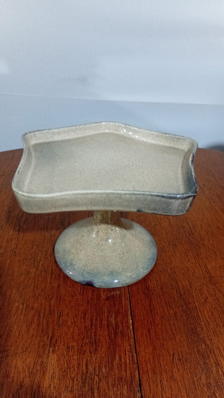 Peça/Doce Estrela Marmorizada 20X16Cm - Beck Decorações