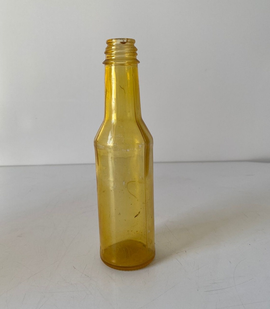 Garrafa Fina Cristal Am 2X18Cm - Beck Decorações