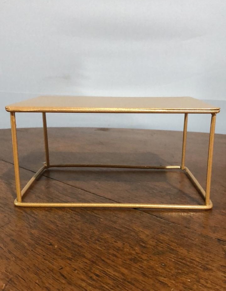 Bandeja Industrial Ret. 20,5X9,5Cm - Beck Decorações