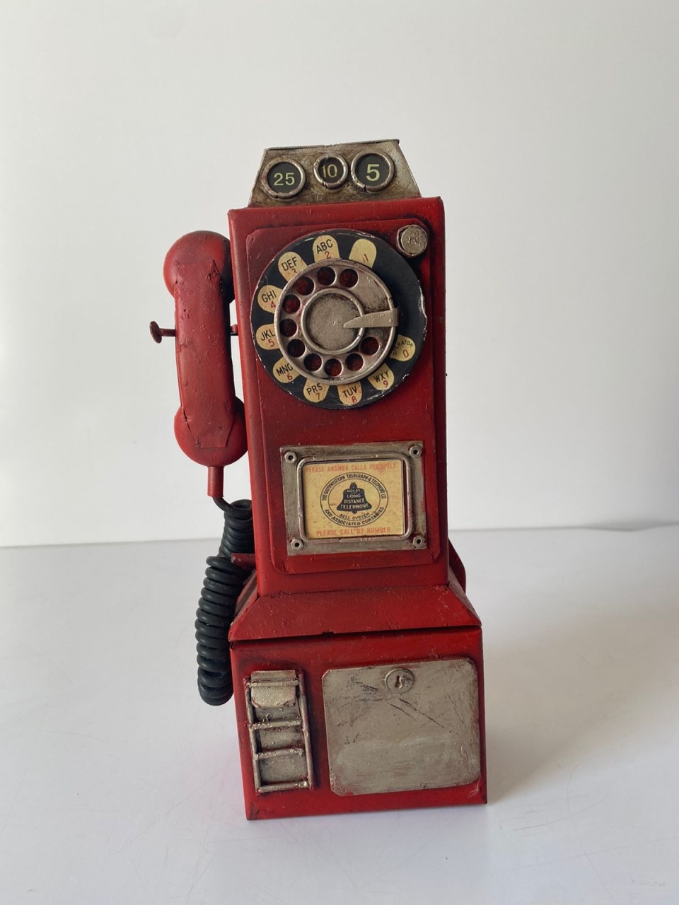 Telefone de Ficha 9X6X26Cm - Beck Decorações