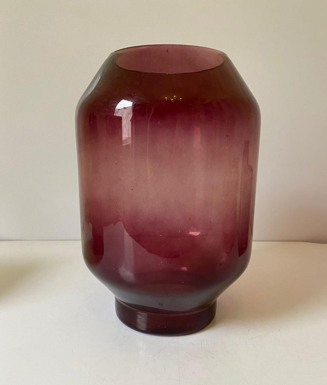 Vaso Cristal Uva G 12X28Cm - Beck Decorações
