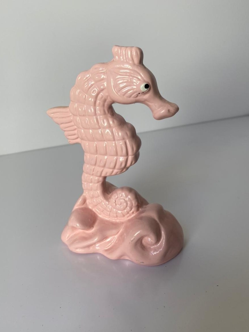 Cavalo Marinho Rosa P - Beck Decorações