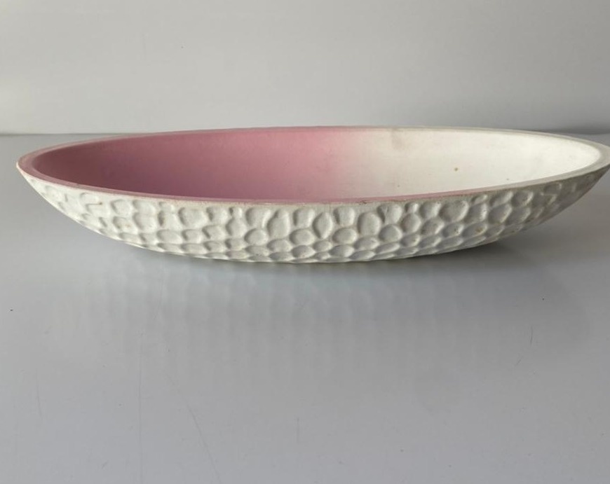 Bandeja Canoa Escama Rc 36X17X6Cm - Beck Decorações