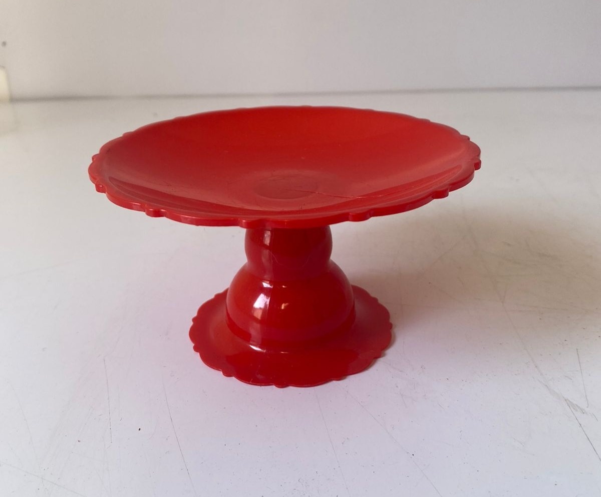 Peça Pp Pl Vermelha 12X7Cm - Beck Decorações