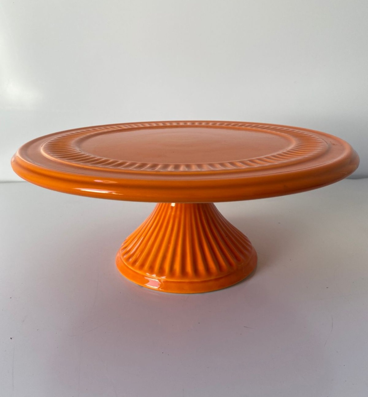 Boleira Pés Frisado Lj G 31X10Cm - Beck Decorações