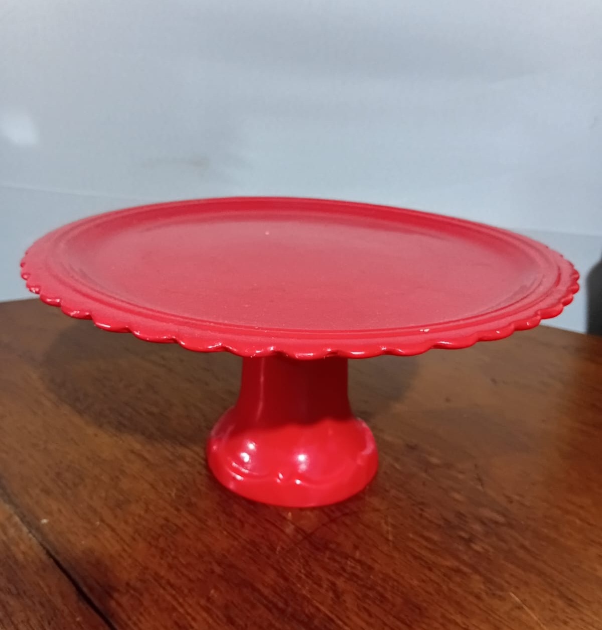 Boleira Red. Bailarina Vermelha 28,5X28,5Cm - Beck Decorações