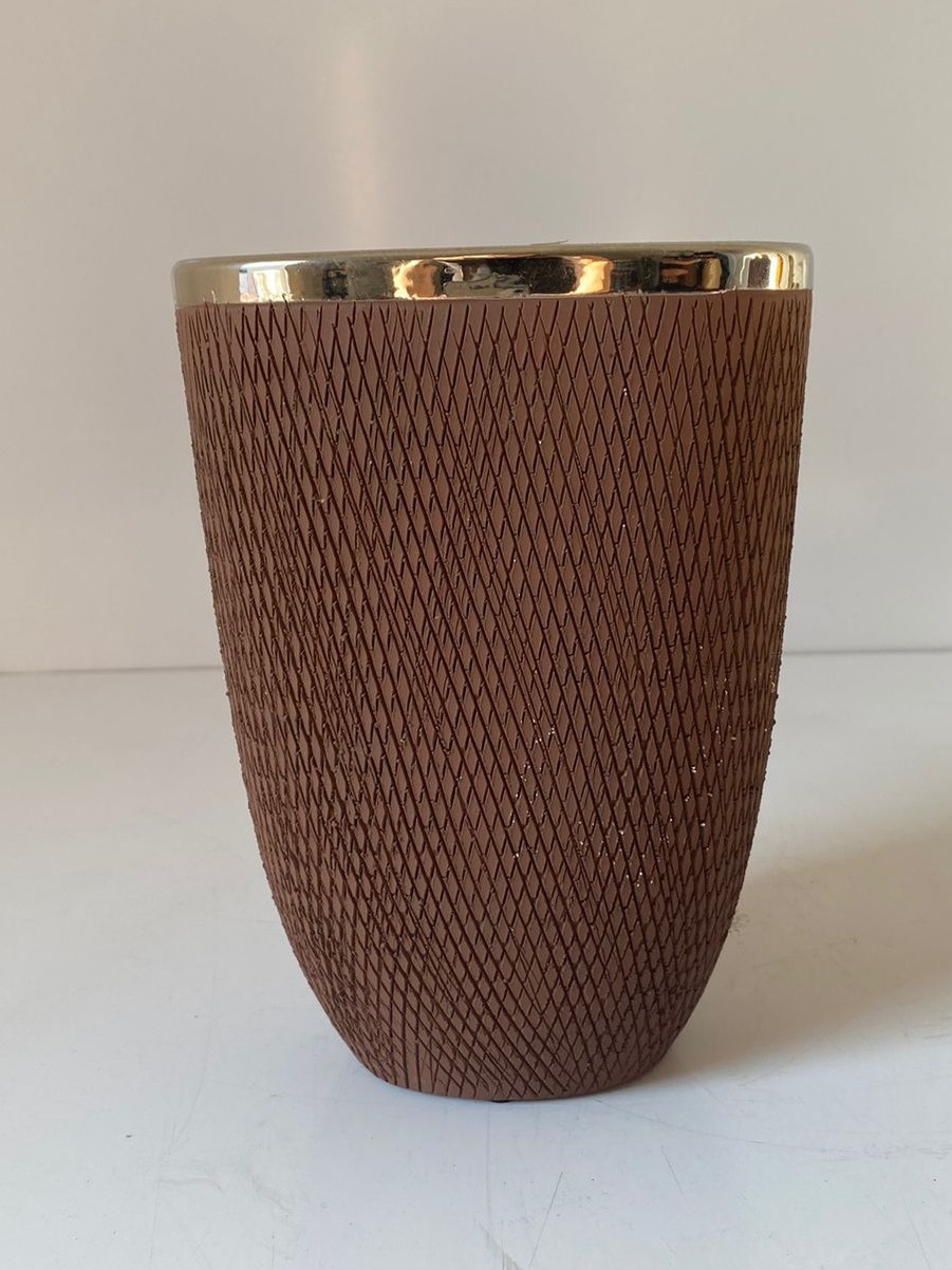 Vaso Amanda M 14X20Cm - Beck Decorações