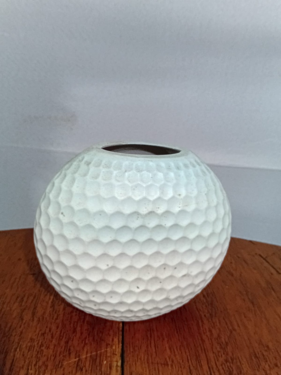 Vaso Baixo Escama Azul - Beck Decorações
