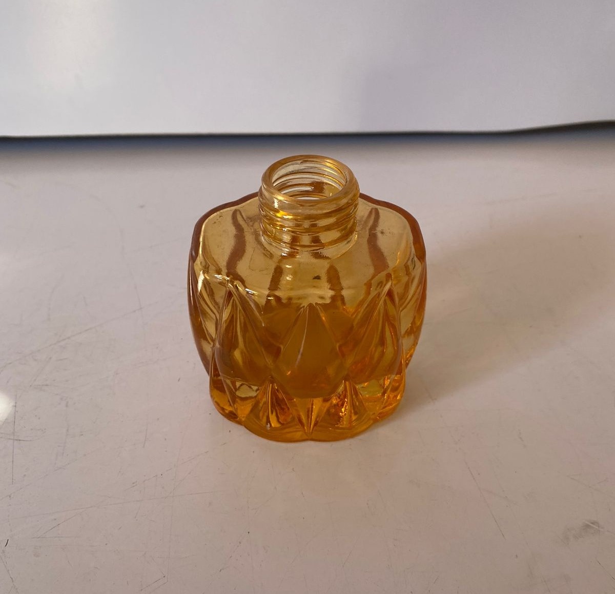 Vaso Mini Perfume Ambâr Pp 2X9Cm - Beck Decorações