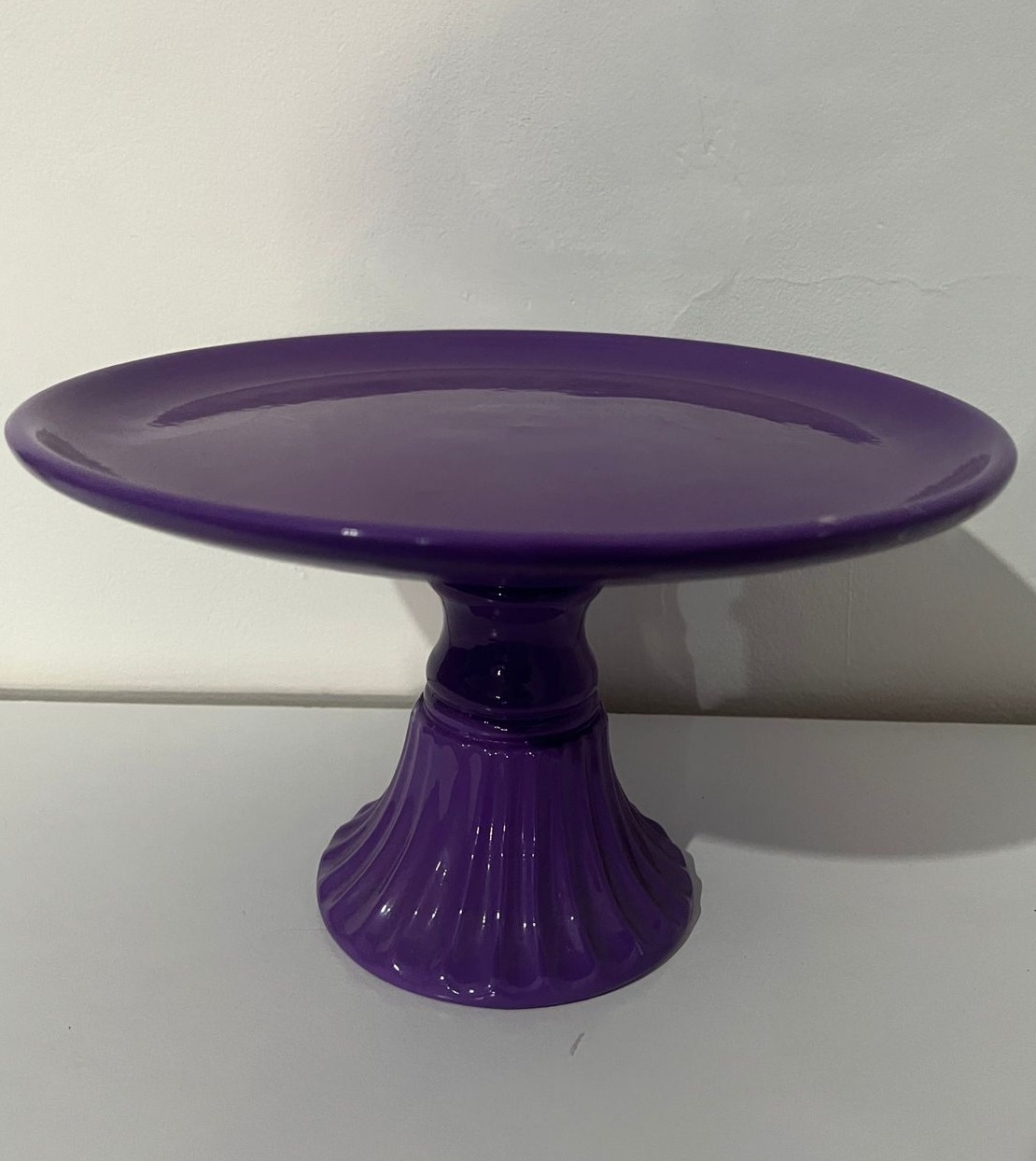 Boleira Lisa Pé Riscado Rx 28X17,5Cm - Beck Decorações