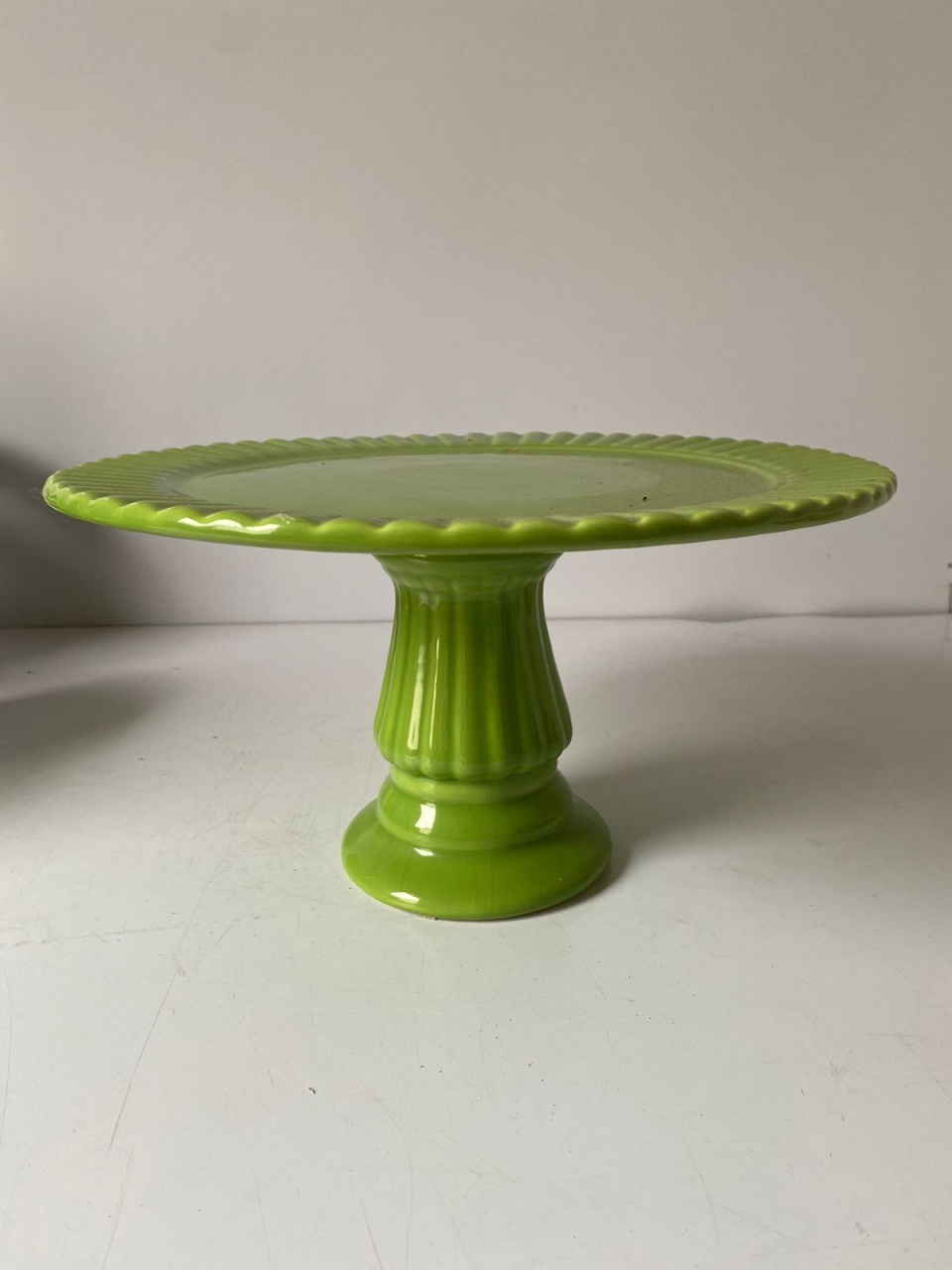 Boleira/Doce Pé Riscada Vd 30X17Cm - Beck Decorações