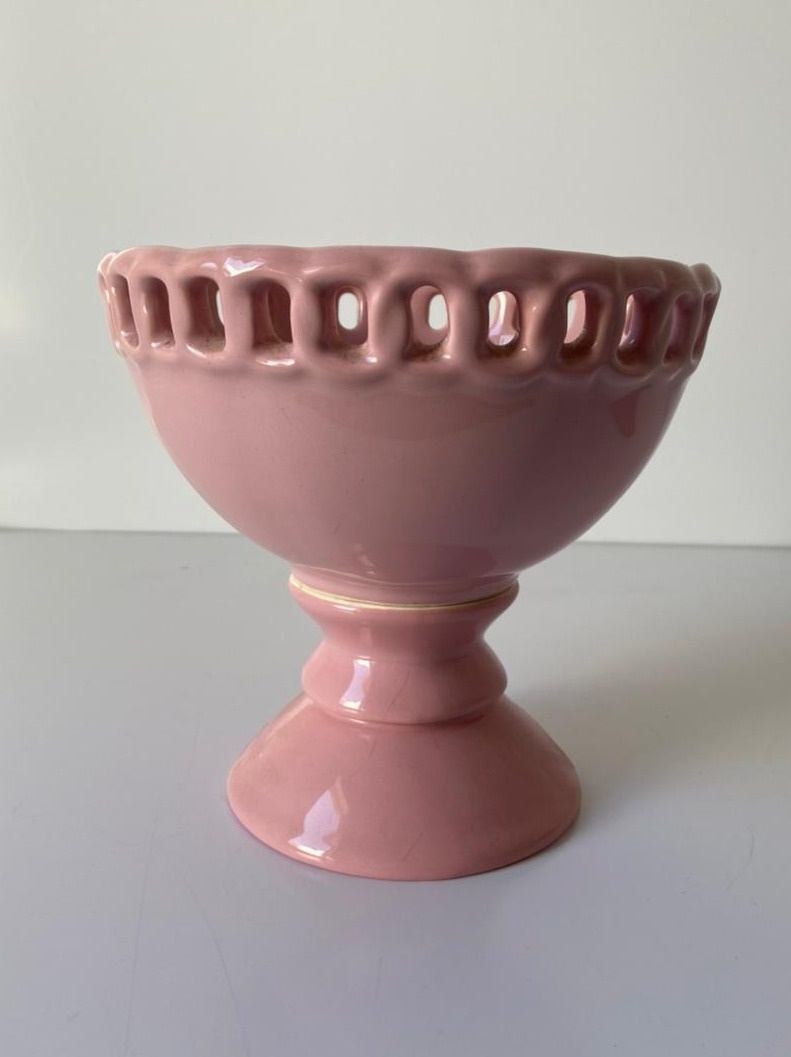 Vaso Rendado M Rc 18X18Cm - Beck Decorações