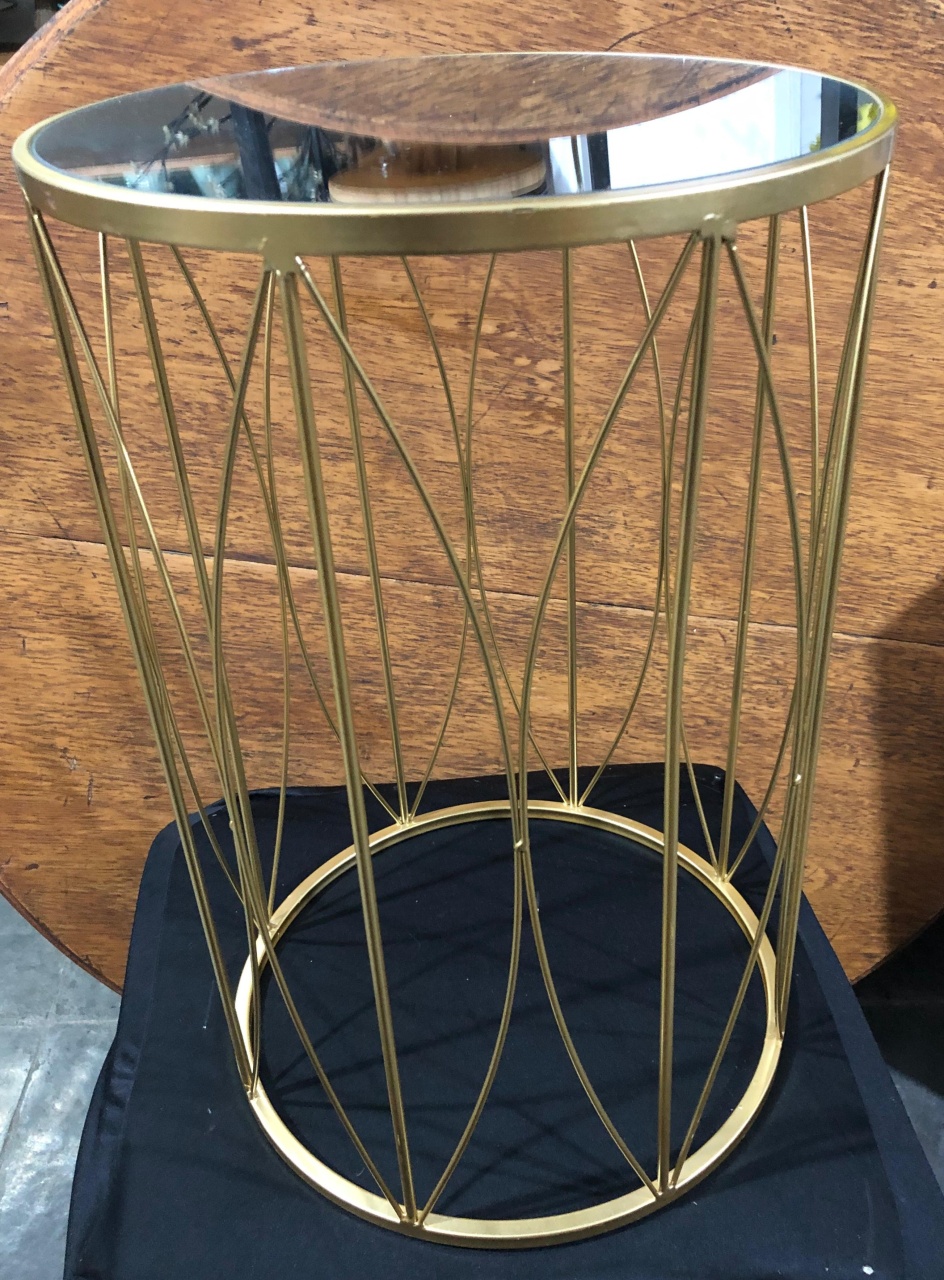 Mesa Espelhada Dou M - Beck Decorações