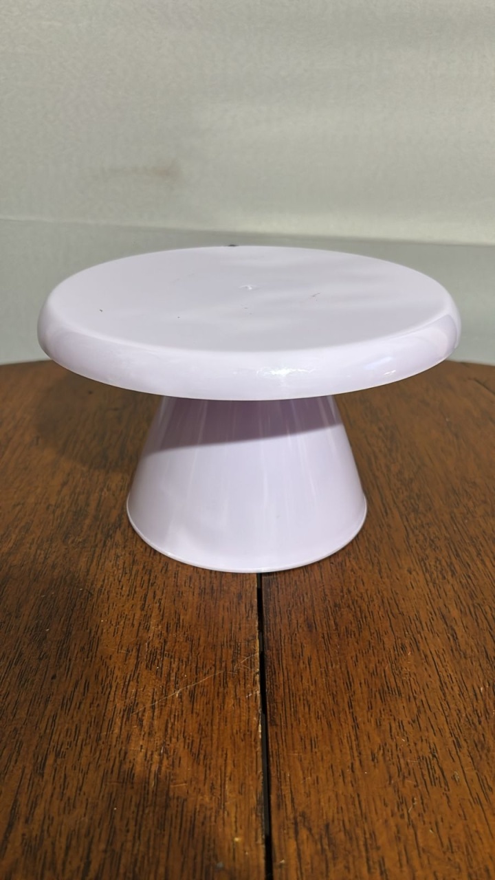 Boleira/Doce Cone Lilás M 18X11Cm - Beck Decorações