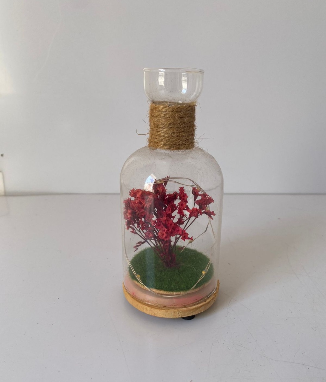 Lanterna Garrafinha Florescer - Beck Decorações