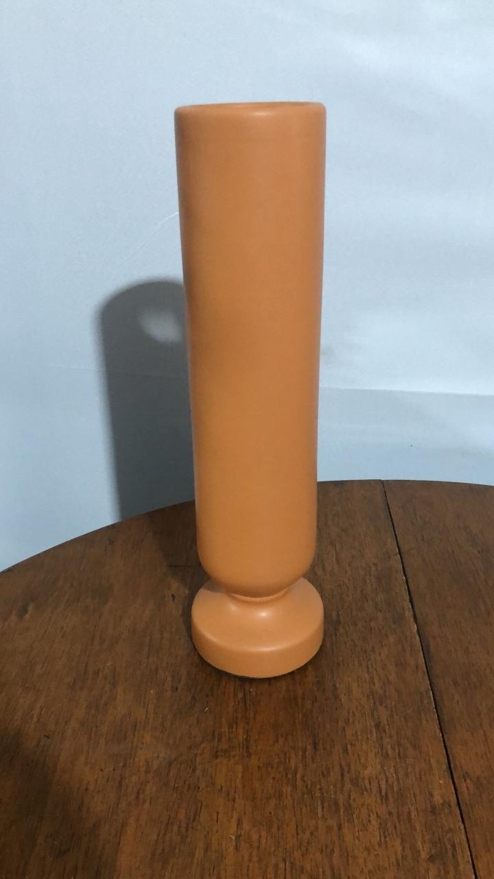 Vaso Fino Cerâmica Terr 9X43,5Cm - Beck Decorações