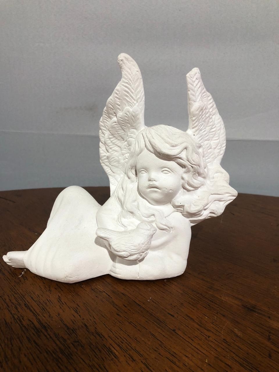 Anjo Relaxado 18X17Cm - Beck Decorações
