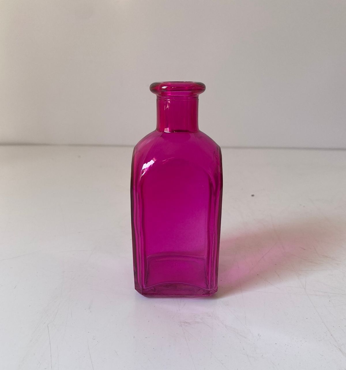 Garrafa Micro Shot Pp Cristal Rosa 3X12Cm - Beck Decorações