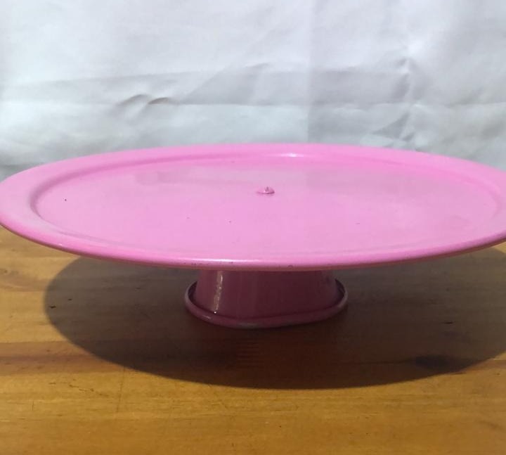 Boleira Lata Pk M 27,5X7Cm - Beck Decorações