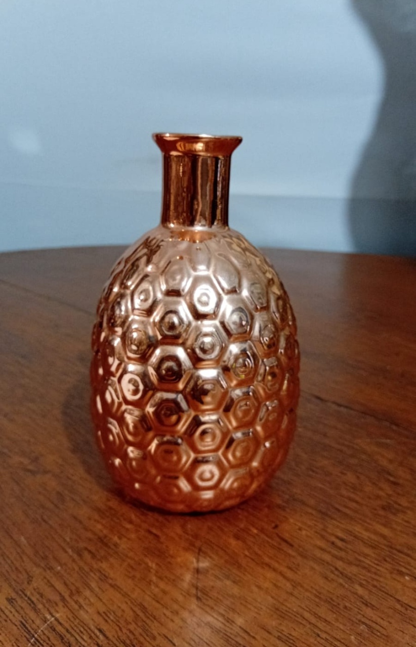 Mini Vaso Tartaruga 3,5X15Cm - Beck Decorações