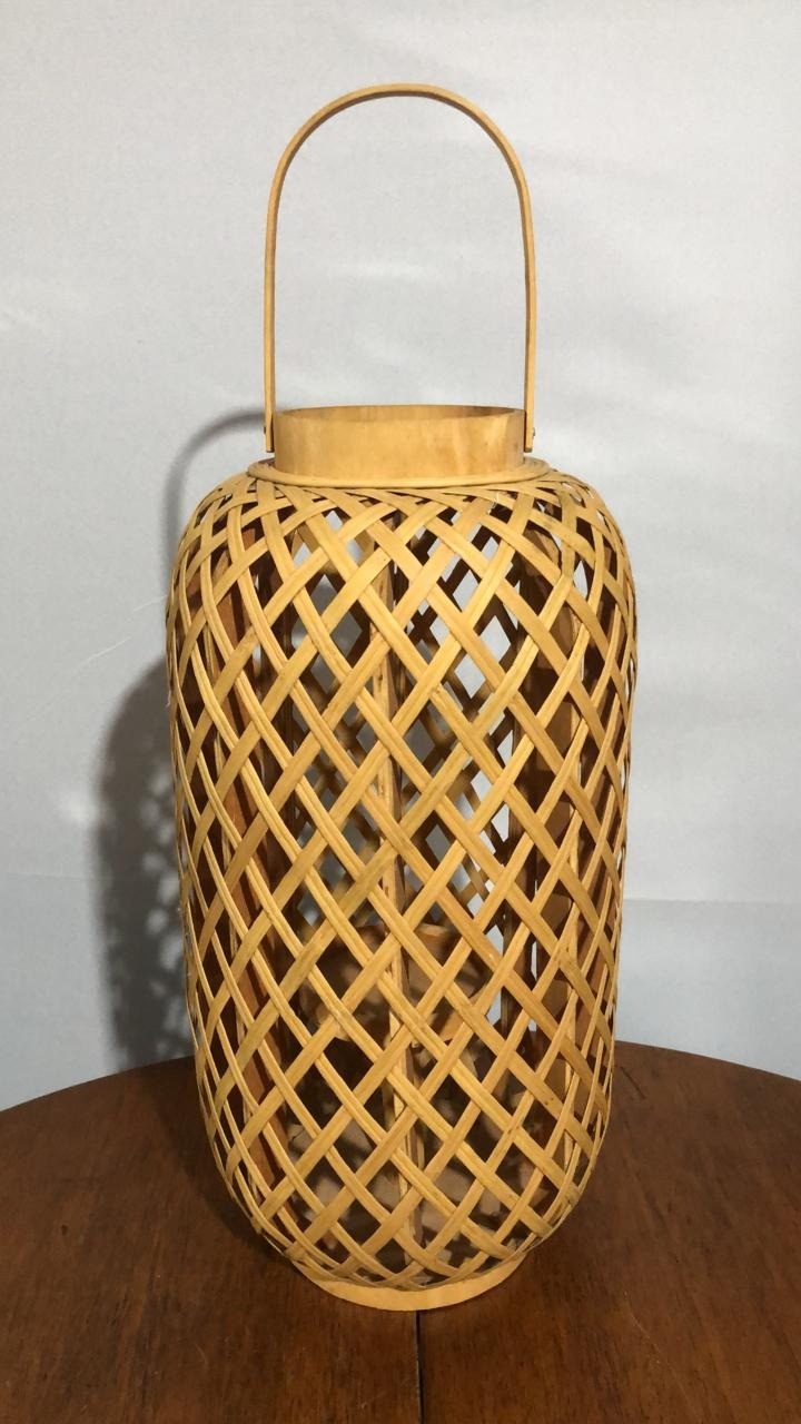 Lanterna Treliça G 13X54Cm - Beck Decorações