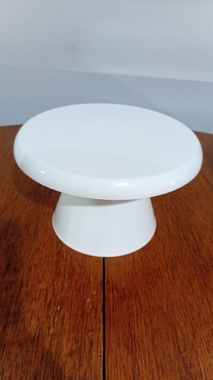 Boleira/Doce Cone Br M 18X11Cm - Beck Decorações
